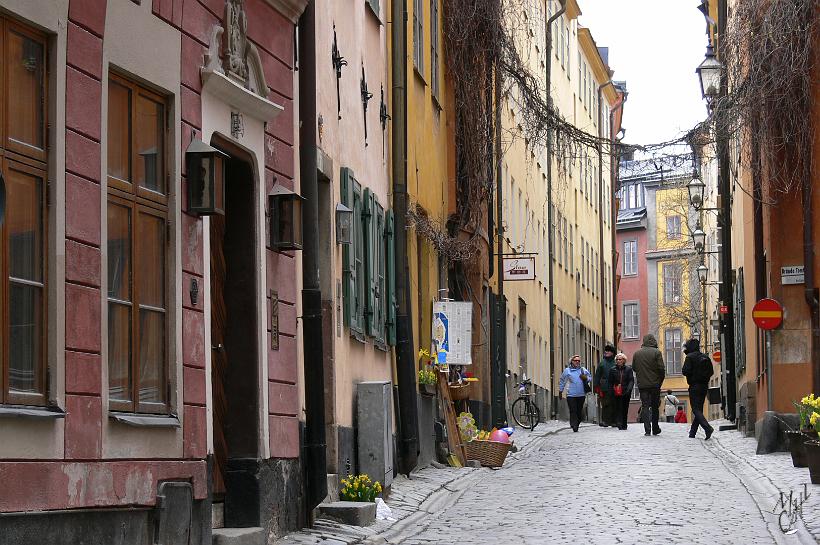 P1120299.JPG - Une ruelle de la vieille ville -Gamla Stan-