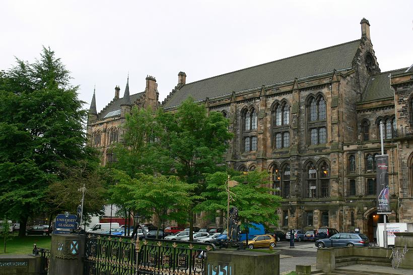 P1000598.JPG - L'Université de Glasgow, fondée en 1451, est la plus importante des trois universités de la ville.