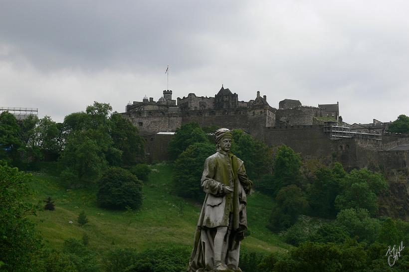 P1000683.JPG - Le château d'Edinburgh.